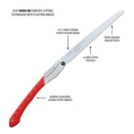 Silky Professional BIGBOY 360mm folding saw with large teeth and red non-slip handle