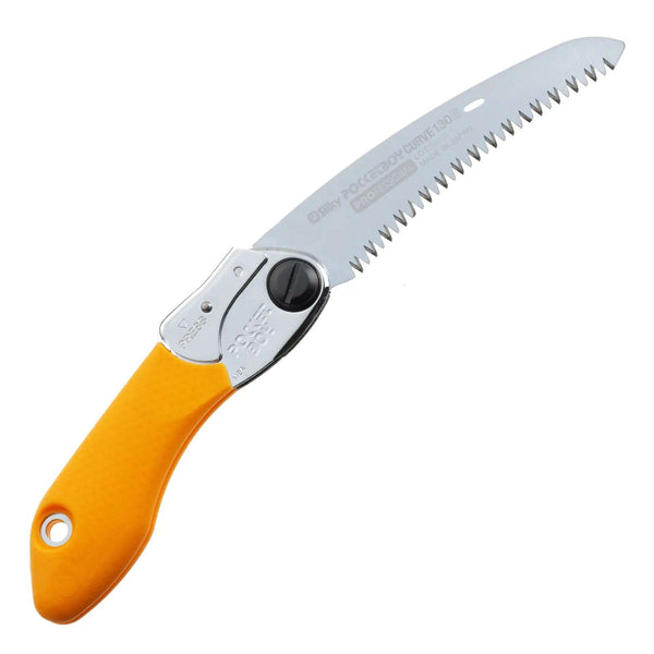 Silky Professional Series PocketBoy curved blade folding saw 130mm with large teeth and carrying case