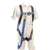 Elk River ConstructionPlus Full Body Fall Protection Harness with Integrated Lanyard