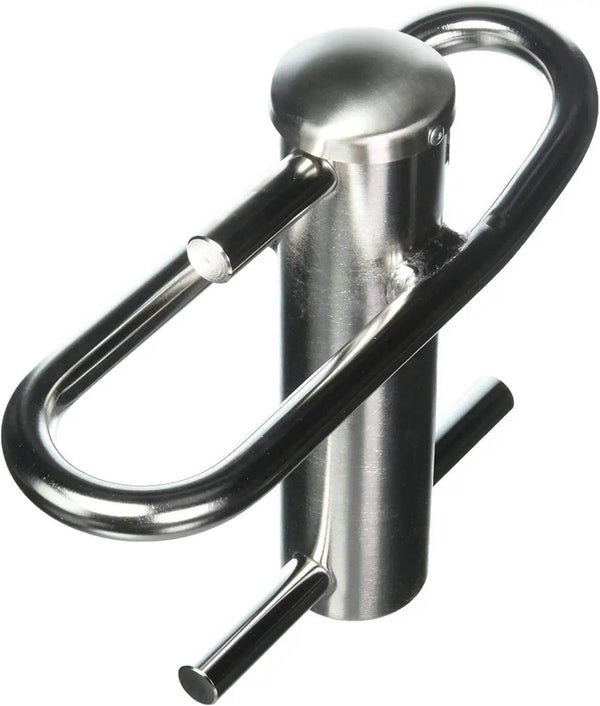 Notch Large Portawrap stainless steel rope friction device for controlled lowering of heavy wood up to 2,000 lbs with tree protection cap