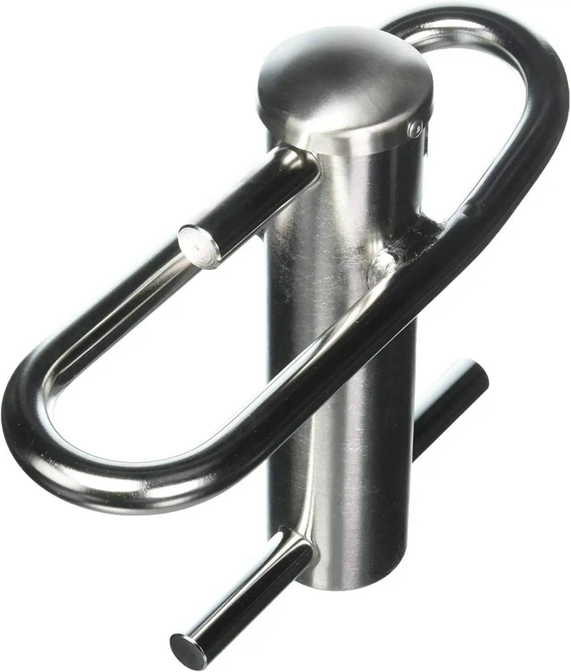 Notch Large Portawrap stainless steel rope friction device for controlled lowering of heavy wood up to 2,000 lbs with tree protection cap