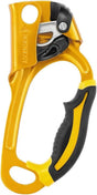 PETZL Ascension Ascender - Ergonomic Handled Rope Ascender for Climbing and Rigging - Yellow - Right