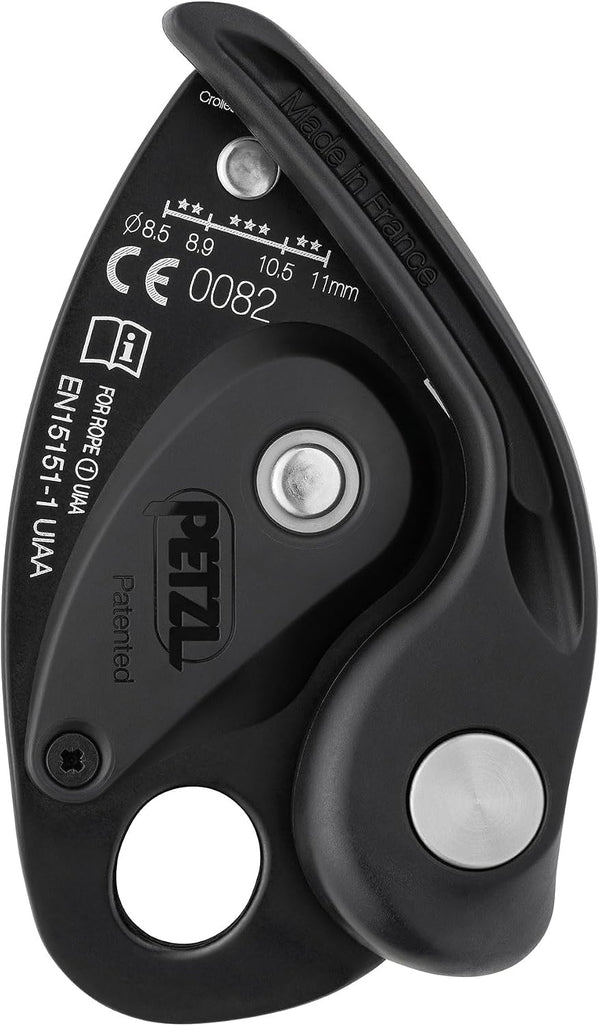 PETZL GRIGRI Belay Device with Cam-Assisted Blocking