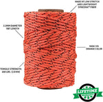 Notch AccuLine 2.2mm x 1000 ft Dyneema Throw Line - Orange (NTL22-1000)