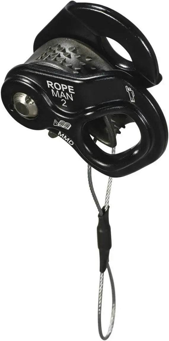Wild Country Ropeman 2 Ascender - Lightweight Rope Clamp for Climbing, Hunting, Tree Climbing, & Rigging - Black - One Size Wild Country