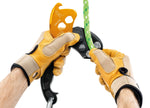 PETZL Chicane Auxiliary Braking Device for Zigzag on Single Ropes - Yellow Petzl