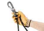 Petzl EASHOOK Open Connector - Gray/Yellow Petzl