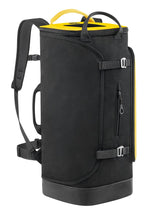 Petzl EXPERT 40 haul bag, yellow and black, front three-quarter view