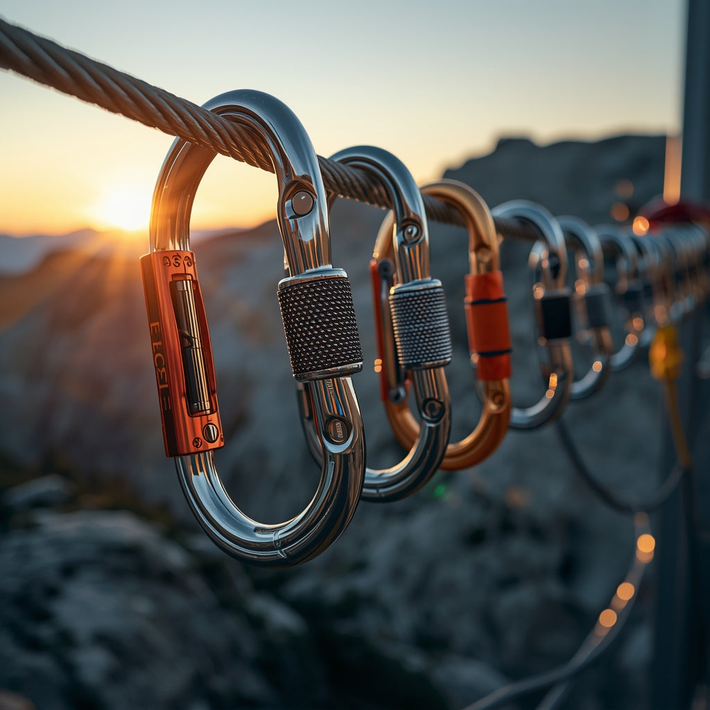 Carabiners and connectors for tree care