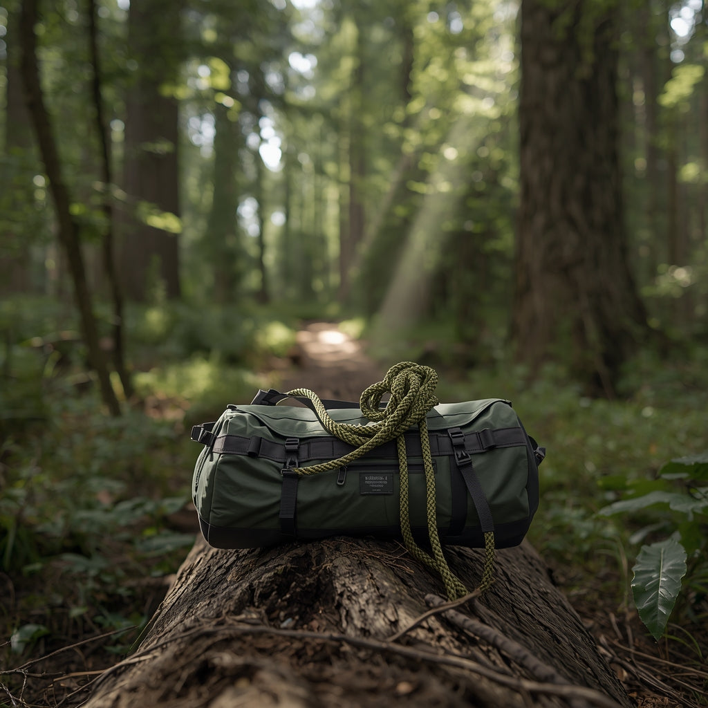 Rope bags and climbing gear accessories